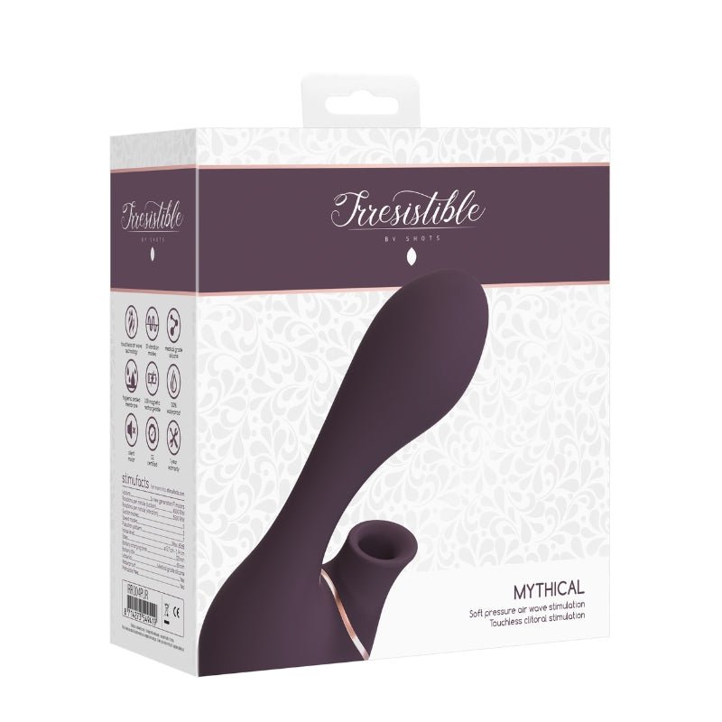 Irresistible Mythical - Air Pulse VibratorVibo's - Vibrator g spotIrresistibleIrresistibleRoze