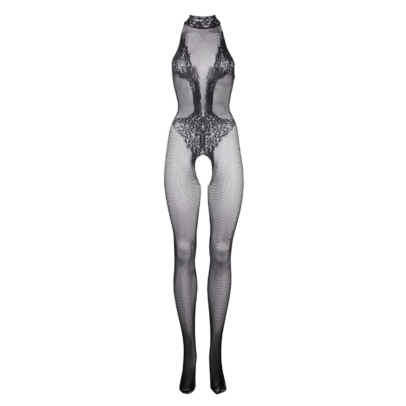 Le Desir Sexy Lingerie Catsuit Kant Open Kruis One Size, voorkant zonder model