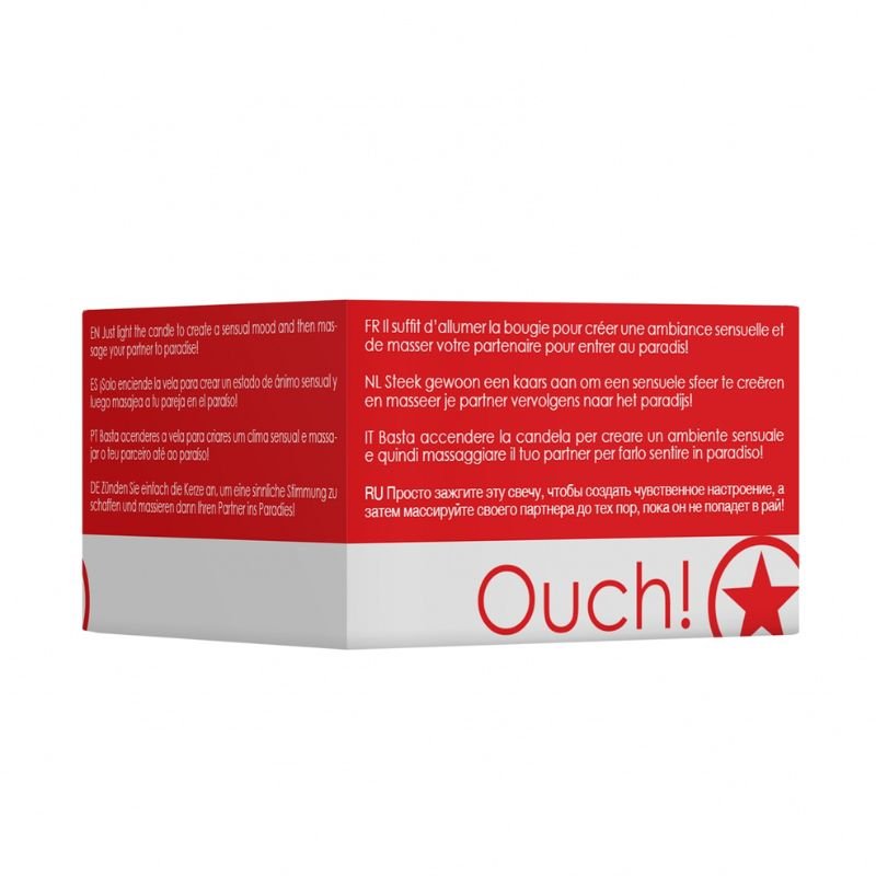 Ouch! Sinful Rood Massagekaars - Vurige Geur voor Erotische MassagesDrogisterij - VerzorgingOuchGiftbox