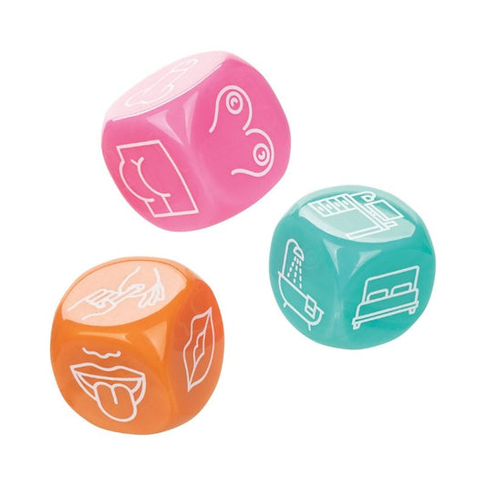 Naughty Bits Roll With It – Icon-Based Sex Dice Game voor KoppelsDiversen - Erotische spellenCalExoticsErotische Spellen