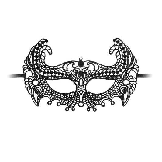 OUCH! Empress Black Lace Mask - Elegante Verleiding en MystiekBdsm - MaskersOuchBDSM