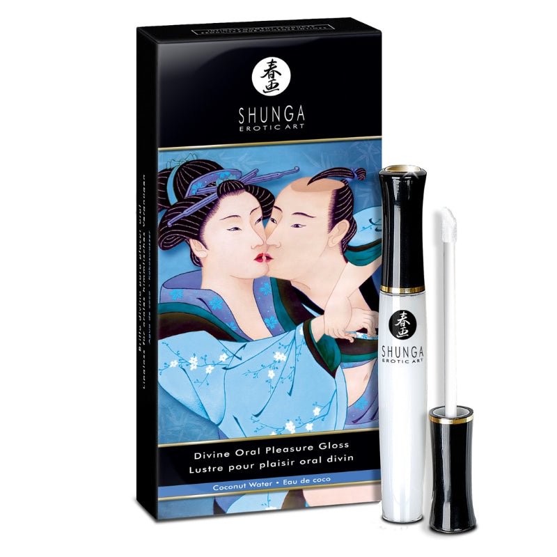 Shunga Oral Pleasure Lip Gloss - voor Intieme MomentenDrogisterij - VerzorgingShungaLip GlossKokos