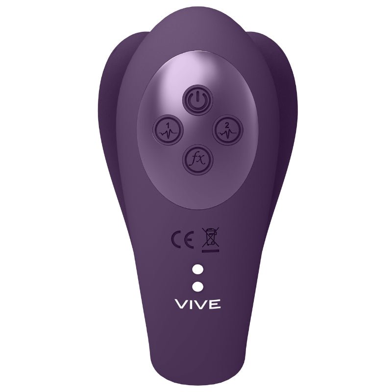 VIVE Yoko Vibrator - Grensverleggende Trillingen en PulsatieVibo's - Vibrator miniViveGiftboxPaars